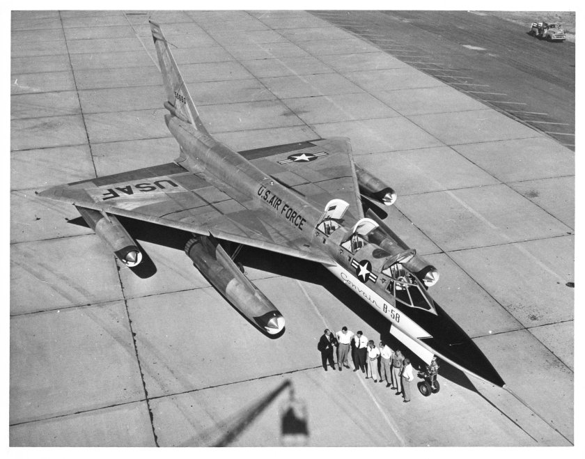 B 58 бомбардировщик