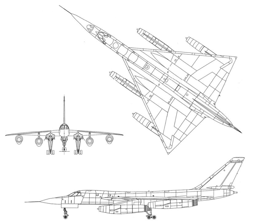 Б-58 бомбардировщик хастлер