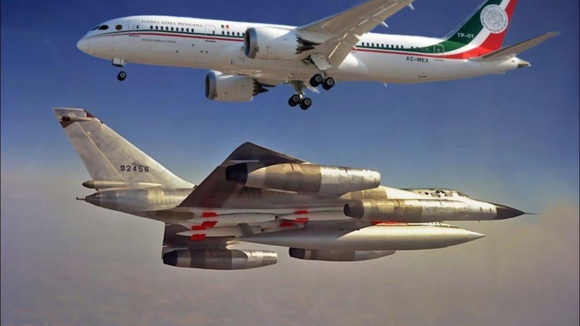 Б-58 бомбардировщик хастлер