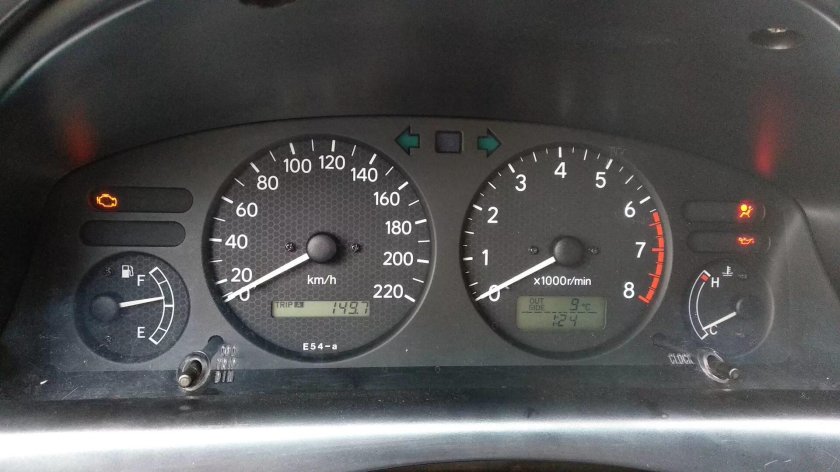 Панель приборов Тойота Королла 110