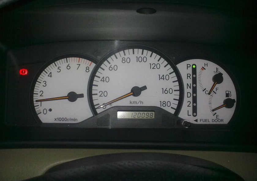 Панель приборов Тойота Аллекс 2001