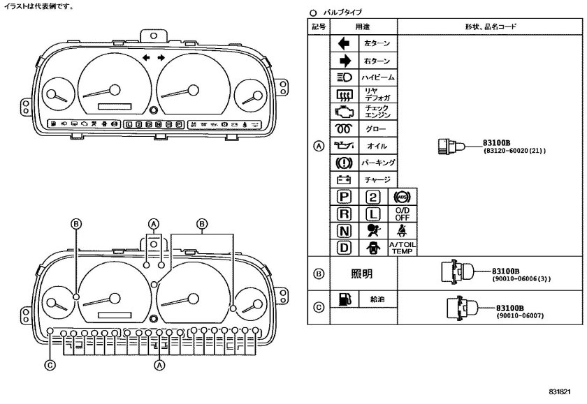 Приборная панель Тойота Таун айс Ноах