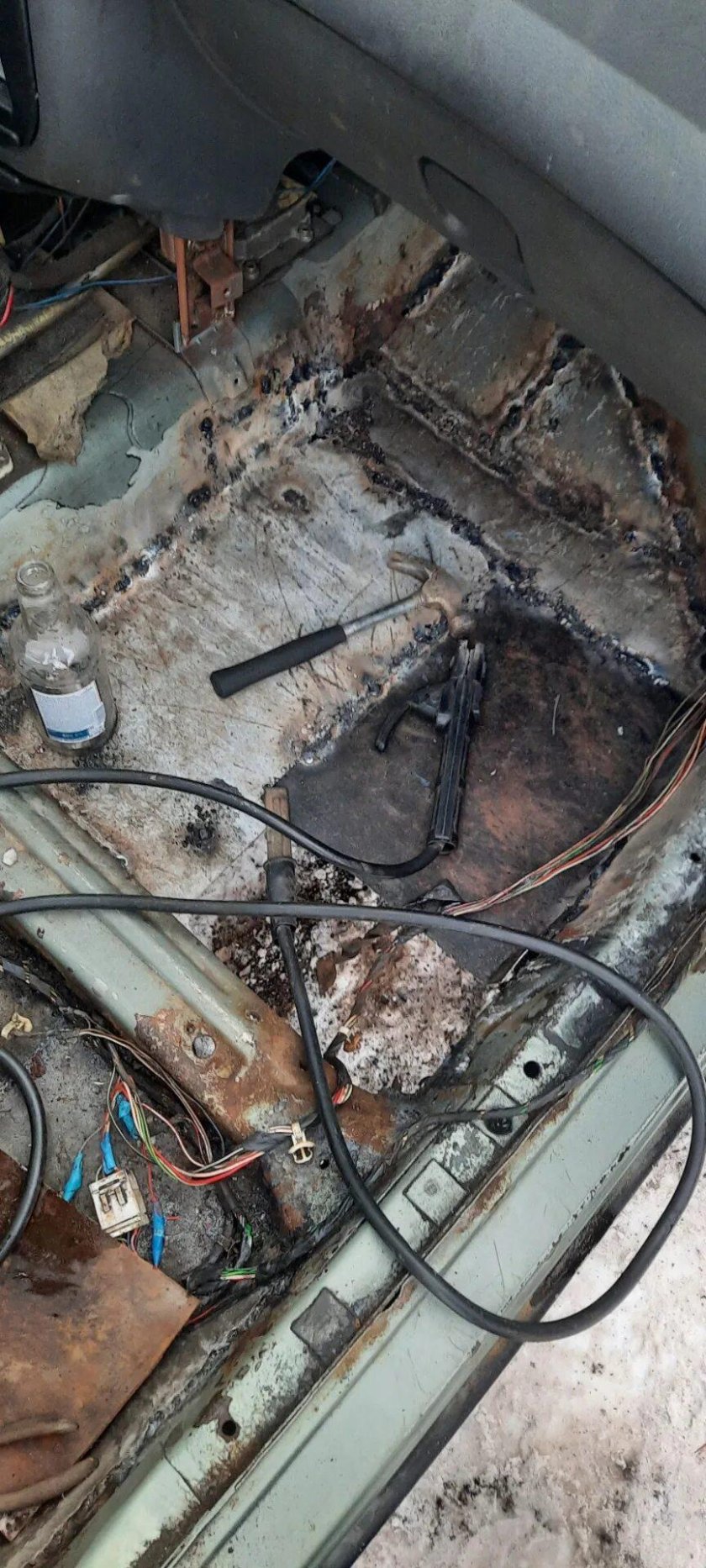 Переварка днища