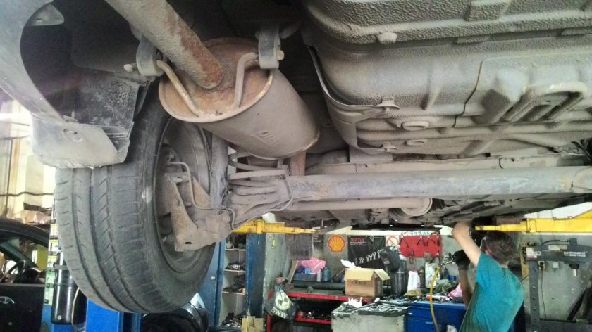 Днище Шевроле Ланос 1.5