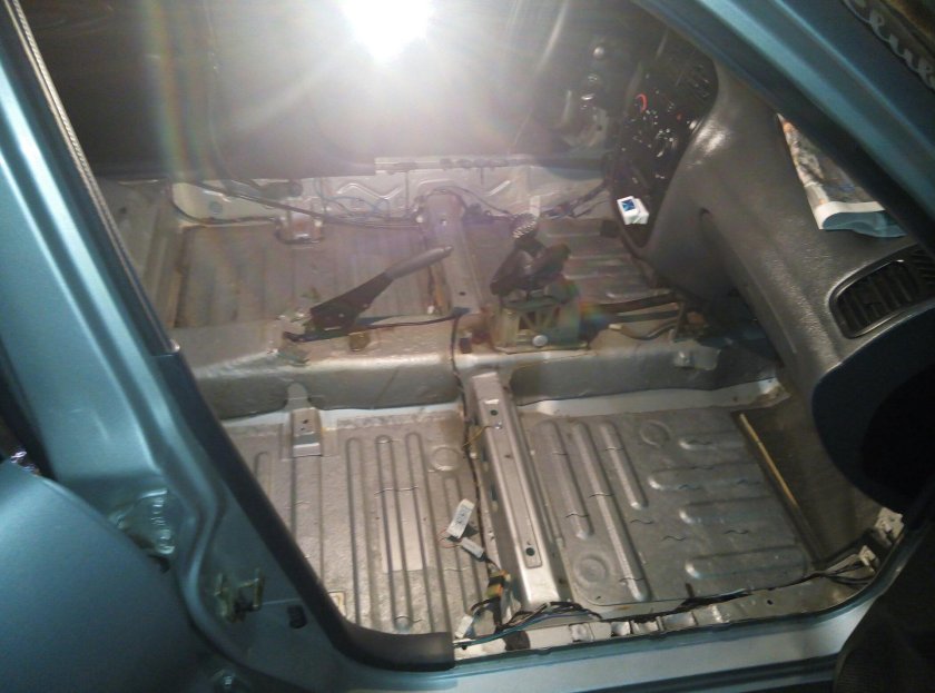 Днище кузова Шевроле Ланос 1.5