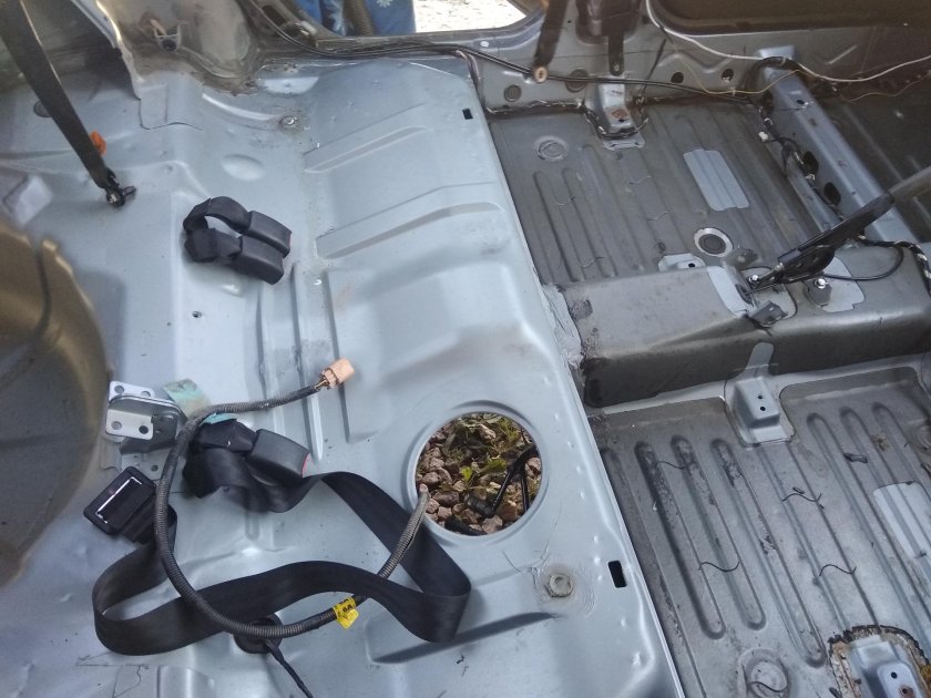 Днище кузова Шевроле Ланос 1.5