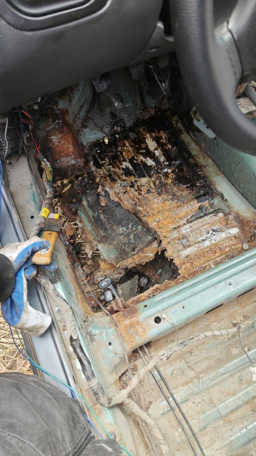 Переварка днища ваз 2112