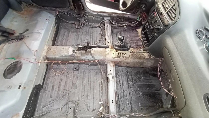 Днище кузова Шевроле Ланос 1.5