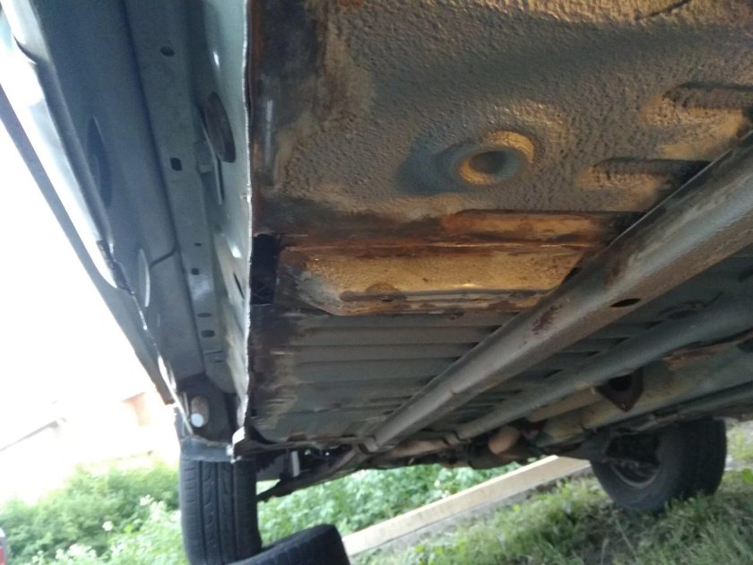 Днище кузова Шевроле Ланос 1.5