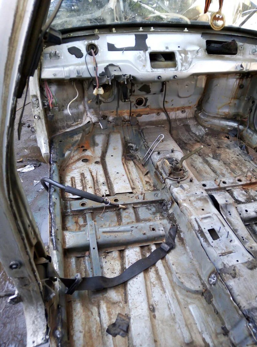 Днище кузова Шевроле Ланос 1.5