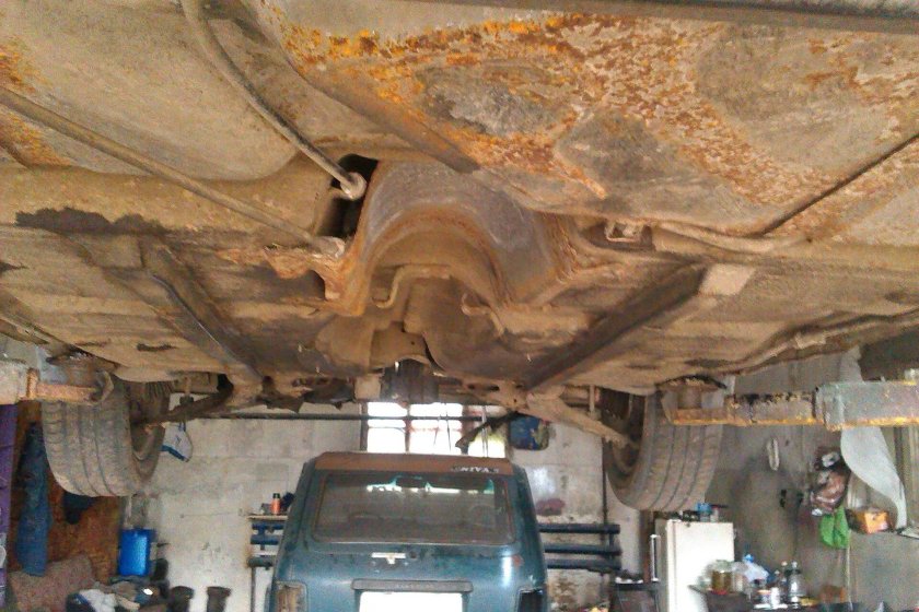 Днище кузова Шевроле Ланос 1.5