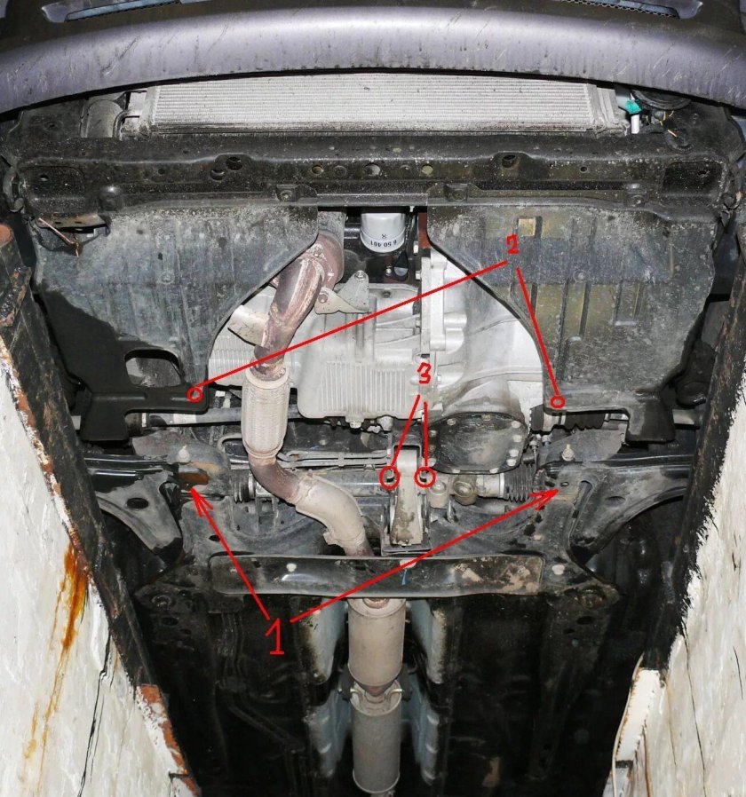 Днище Chevrolet Lacetti