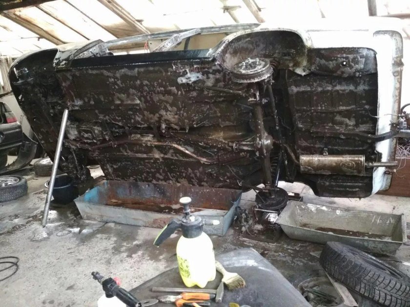 Днище кузова Шевроле Ланос 1.5