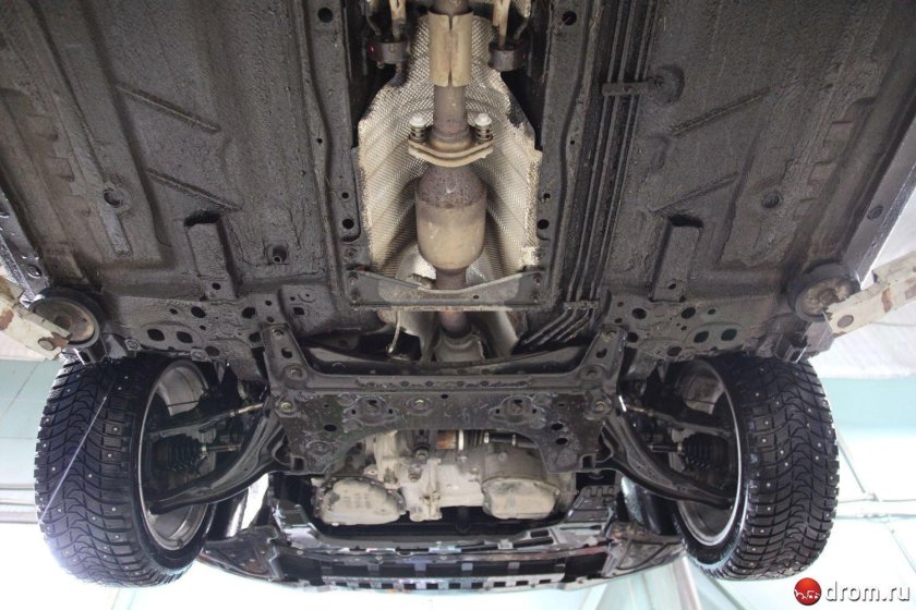 Днище Шевроле Авео т250