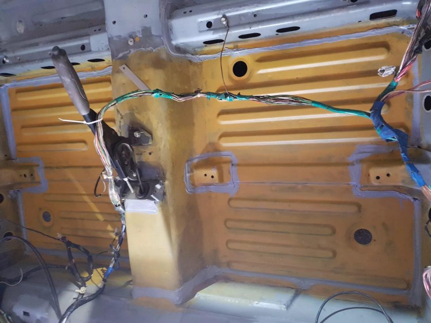 Переварка пола Шевроле Ланос