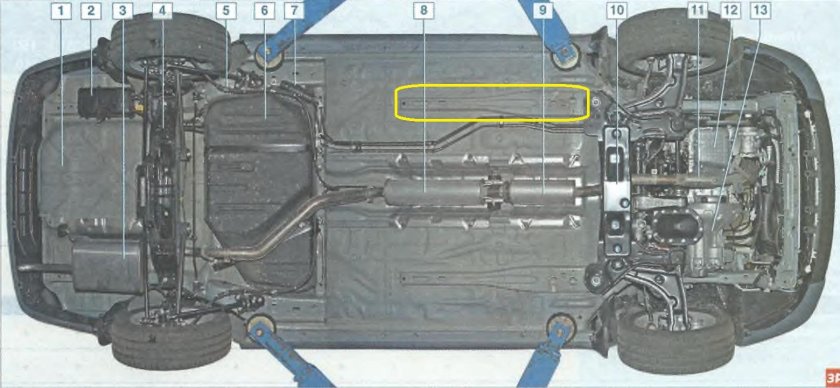 Выхлопная система Дэу Джентра