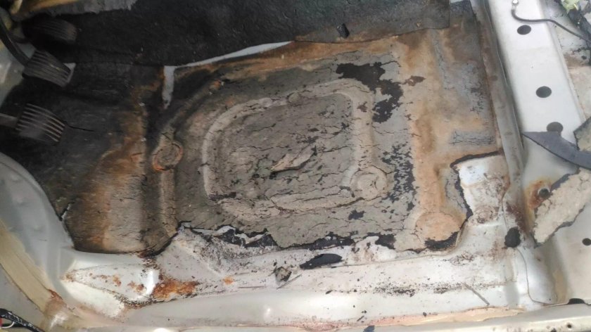 Днище Шевроле Ланос 1.5