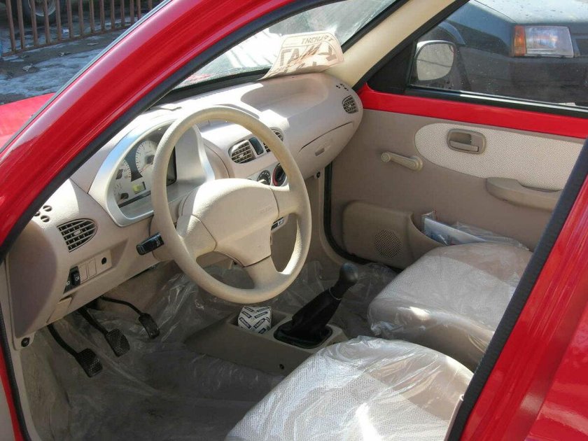 BYD Flyer 2006 салон