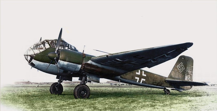 Самолёт люфтваффе юнкерс-88