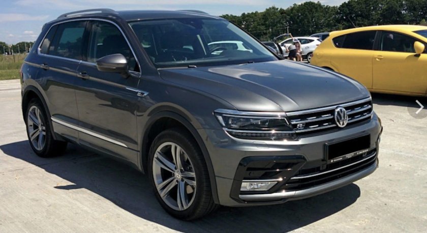 Volkswagen Tiguan серый