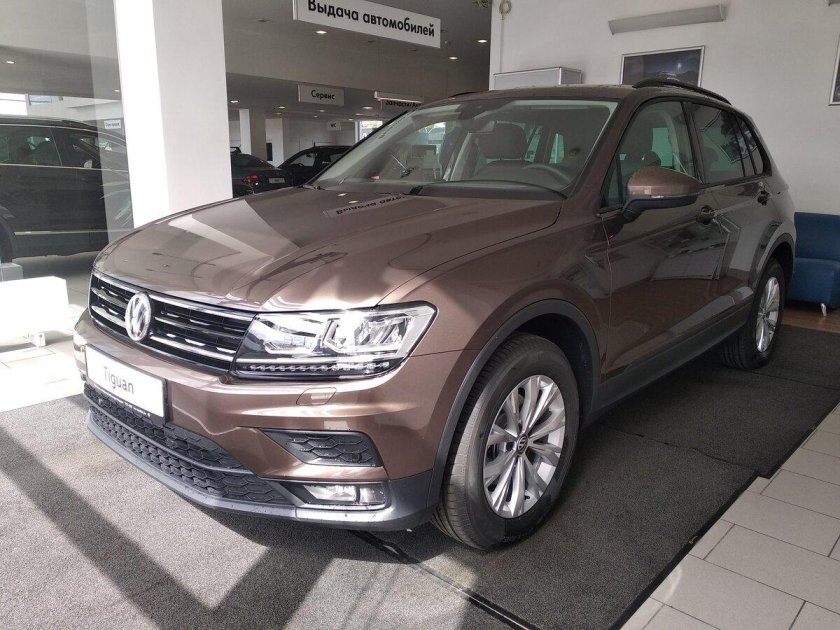 Volkswagen Tiguan коричневый
