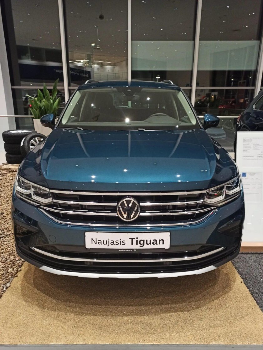 Цвета Volkswagen Tiguan 1