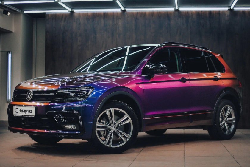 Volkswagen Tiguan фиолетовый