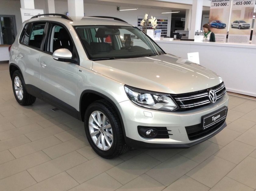 Tiguan золотистый