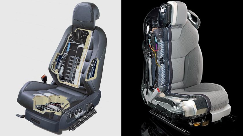 Кресло автомобильное водительское