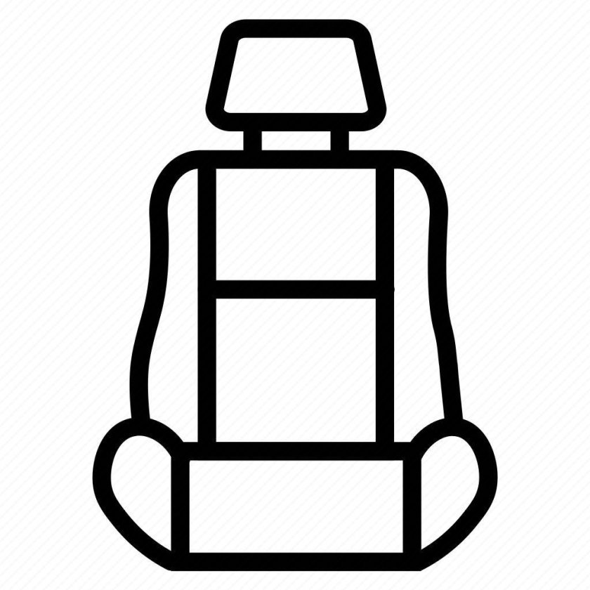 Автомобильное сиденье иконка