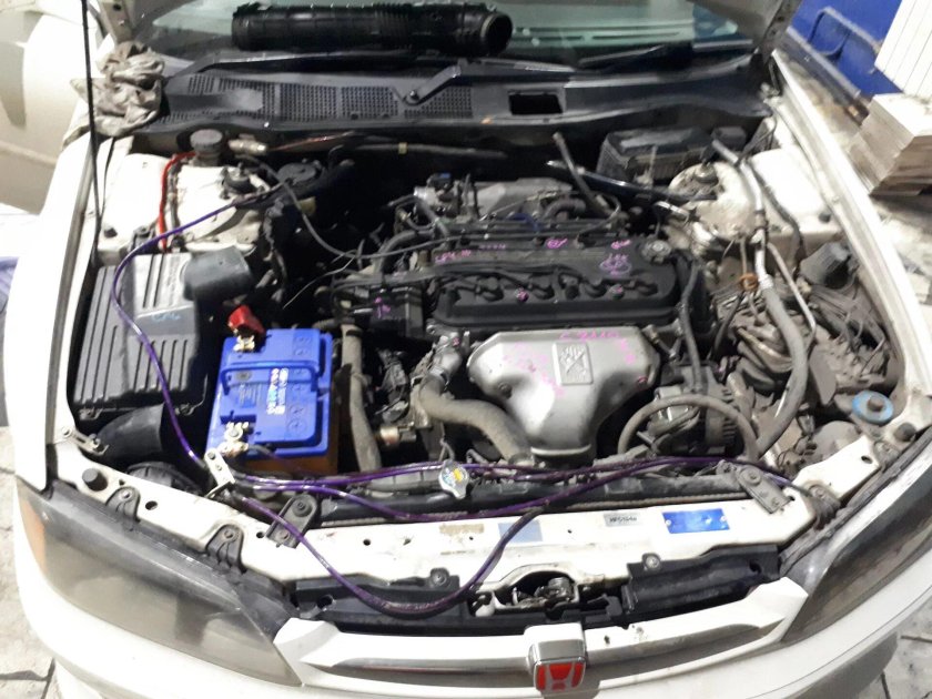 Хонда Торнео подкапотка