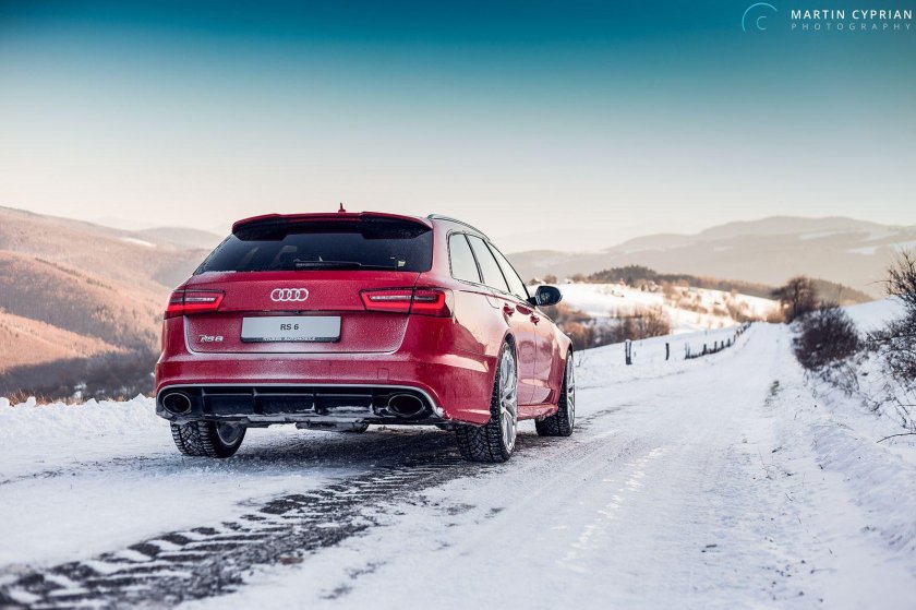 Audi rs6 Winter