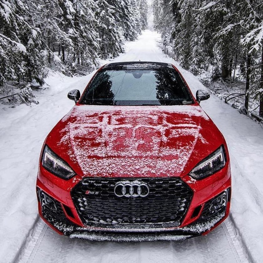 Audi rs6 Snow