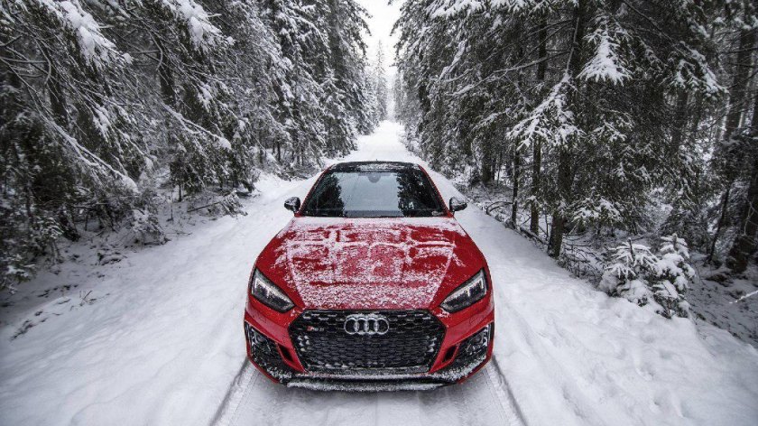 Audi rs6 Snow