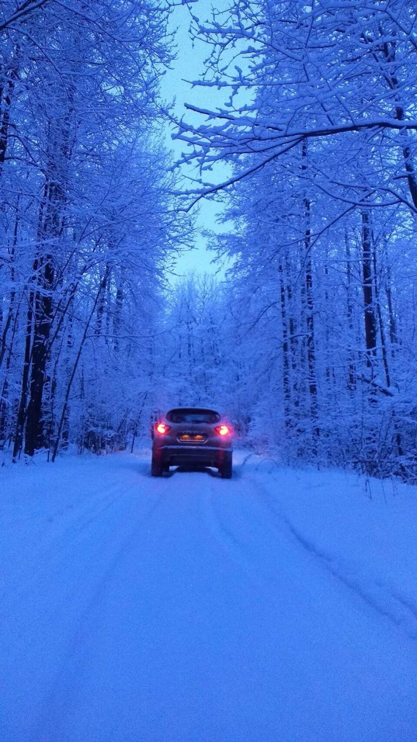 Машина зима