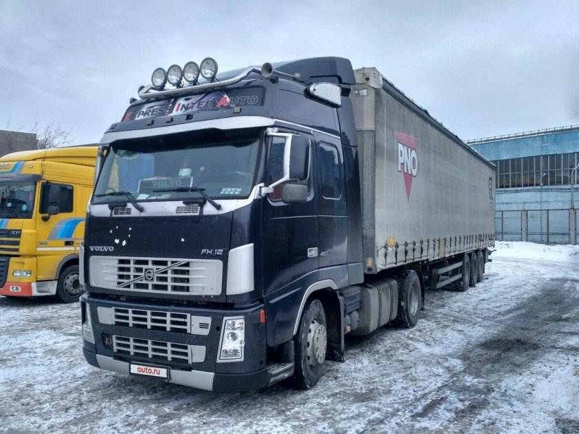 Volvo fh13 сцепка