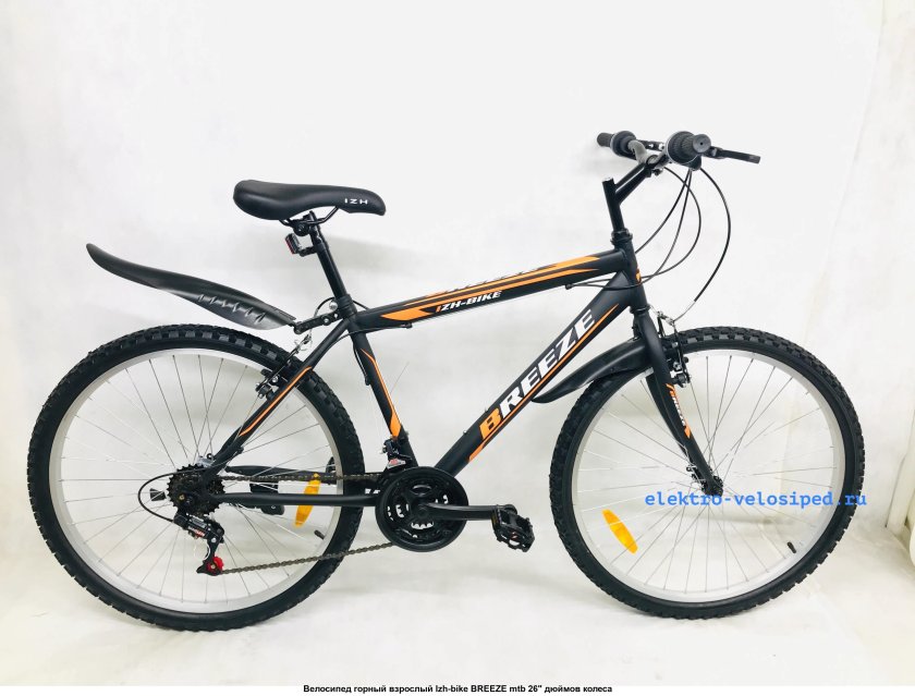 Велосипед 26 дюймов izh-Bike Breeze, 18 скоростей оранж