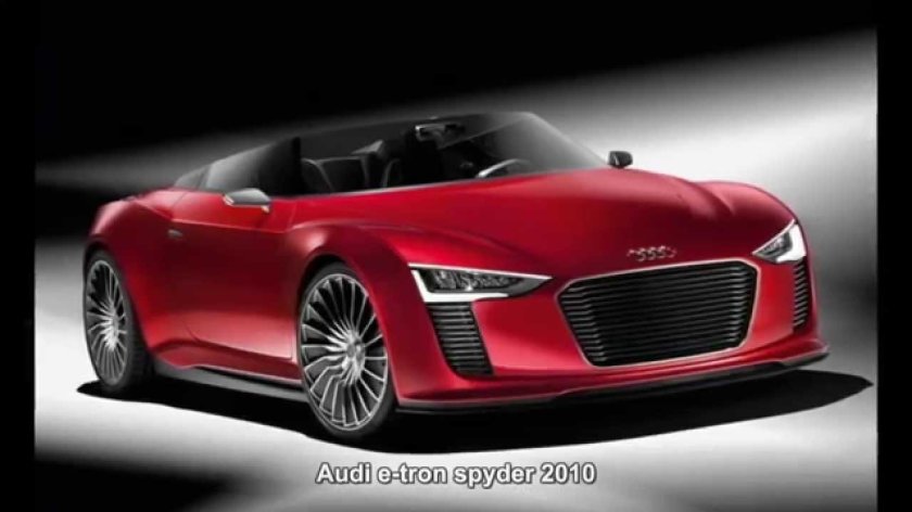 Audi e-tron spyder concept 2010