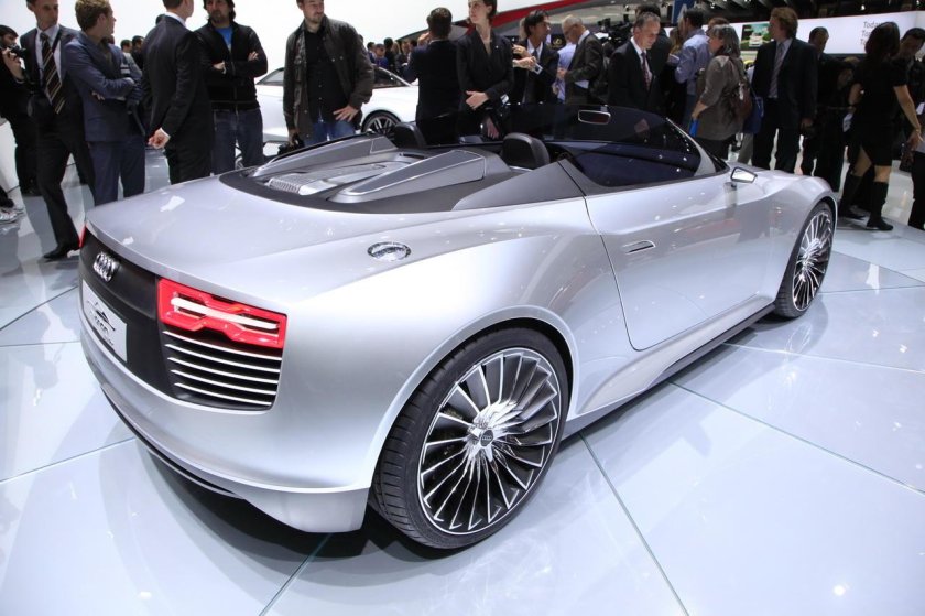 Audi spyder concept e tron