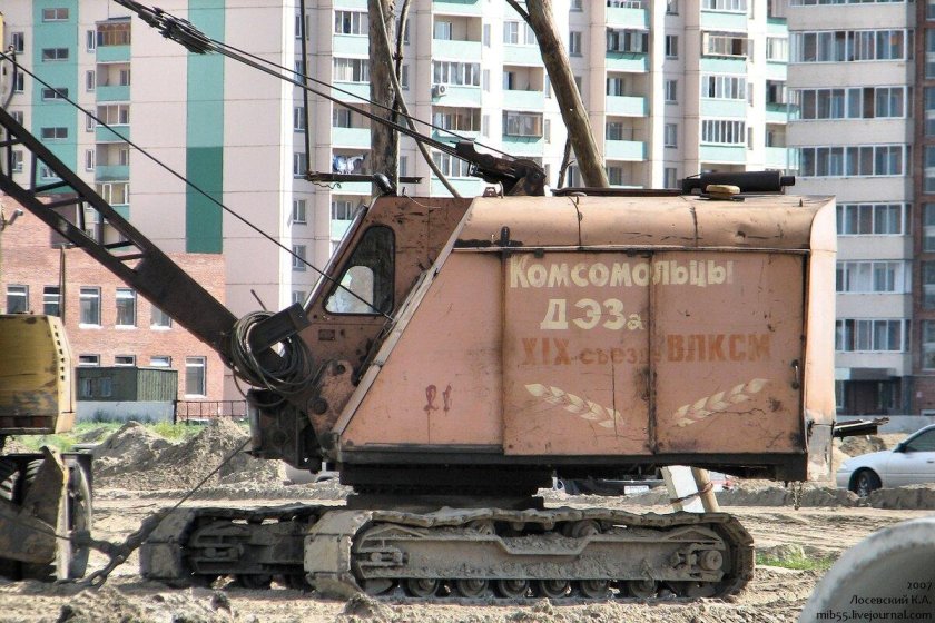 Э-652б экскаватор