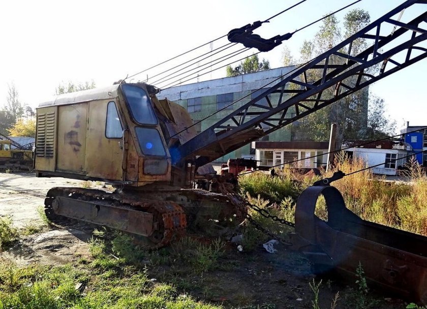 Тросовой экскаватор э652 эо 4111