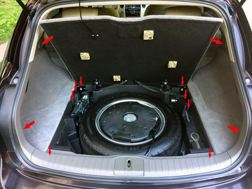 Багажник Инфинити fx37