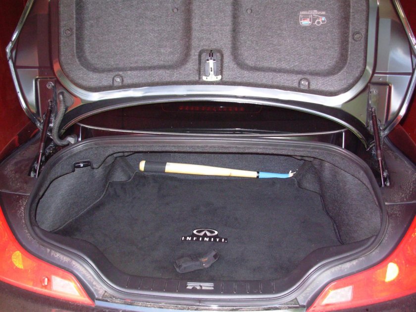 Infiniti g35 багажник