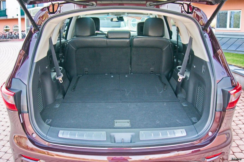 Infiniti jx35 багажник