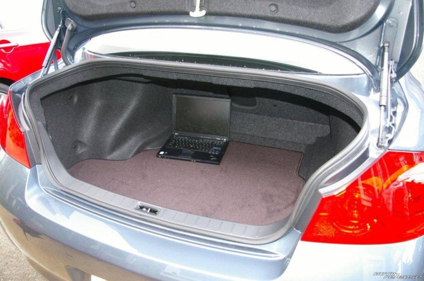 Infiniti g35 багажник