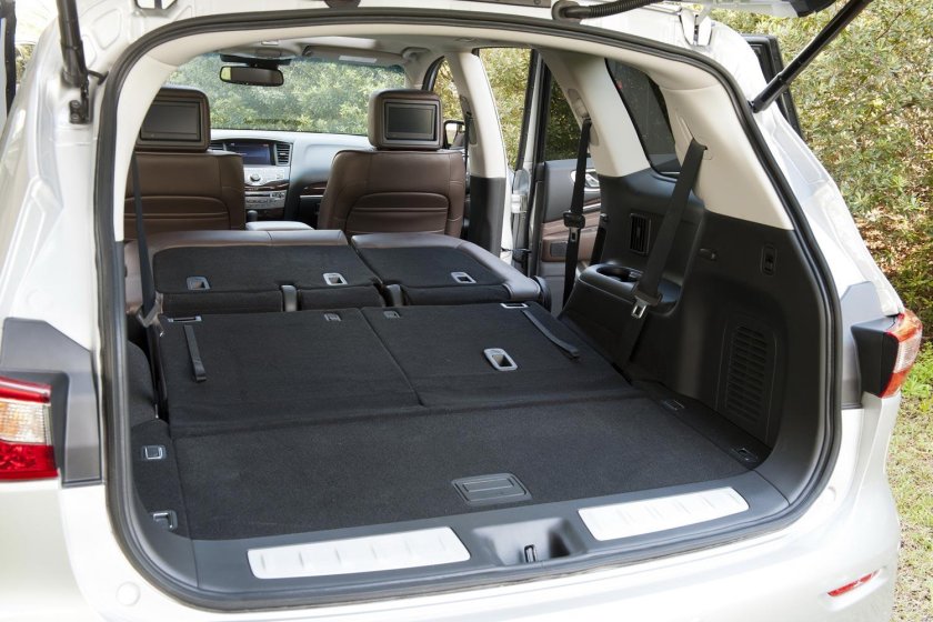 Infiniti jx35 багажник