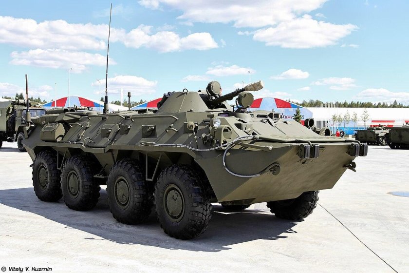 Консервация БТР 80 А