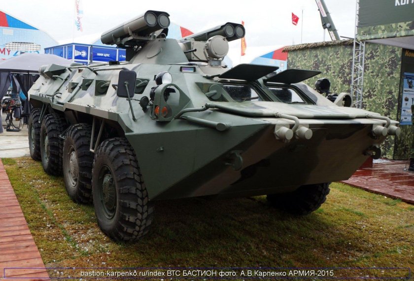 БТР 80 С боевым модулем