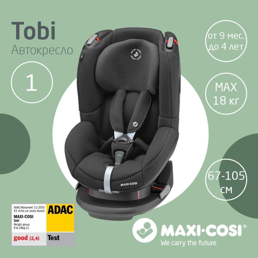 Автокресло Maxi cosi Tobi 9-18