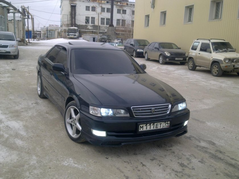 Тонированный Toyota Chaser 100